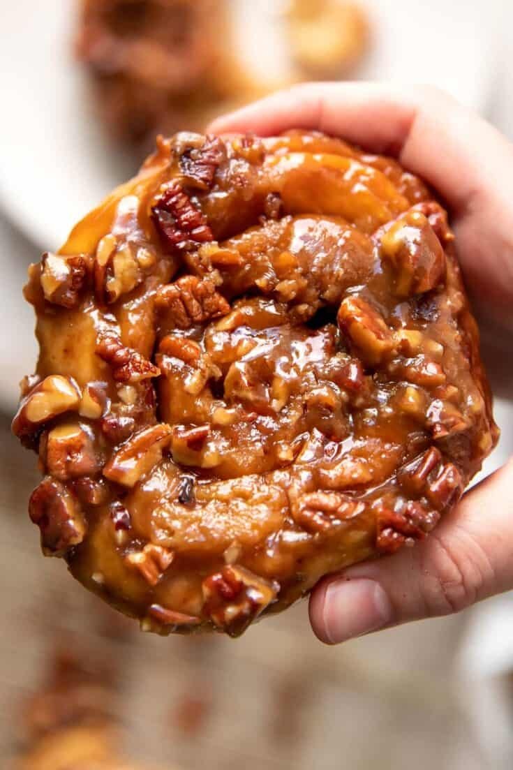 Caramel Pecan Cinnamon Rolls