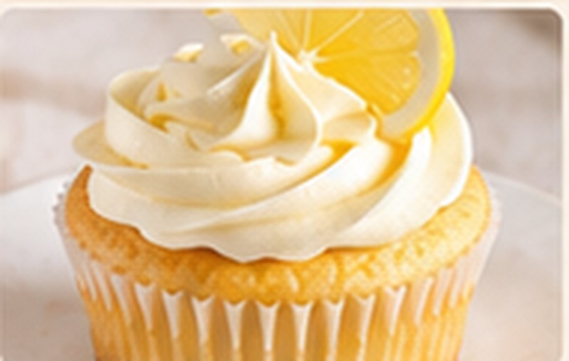Lemon Star Cupcakes