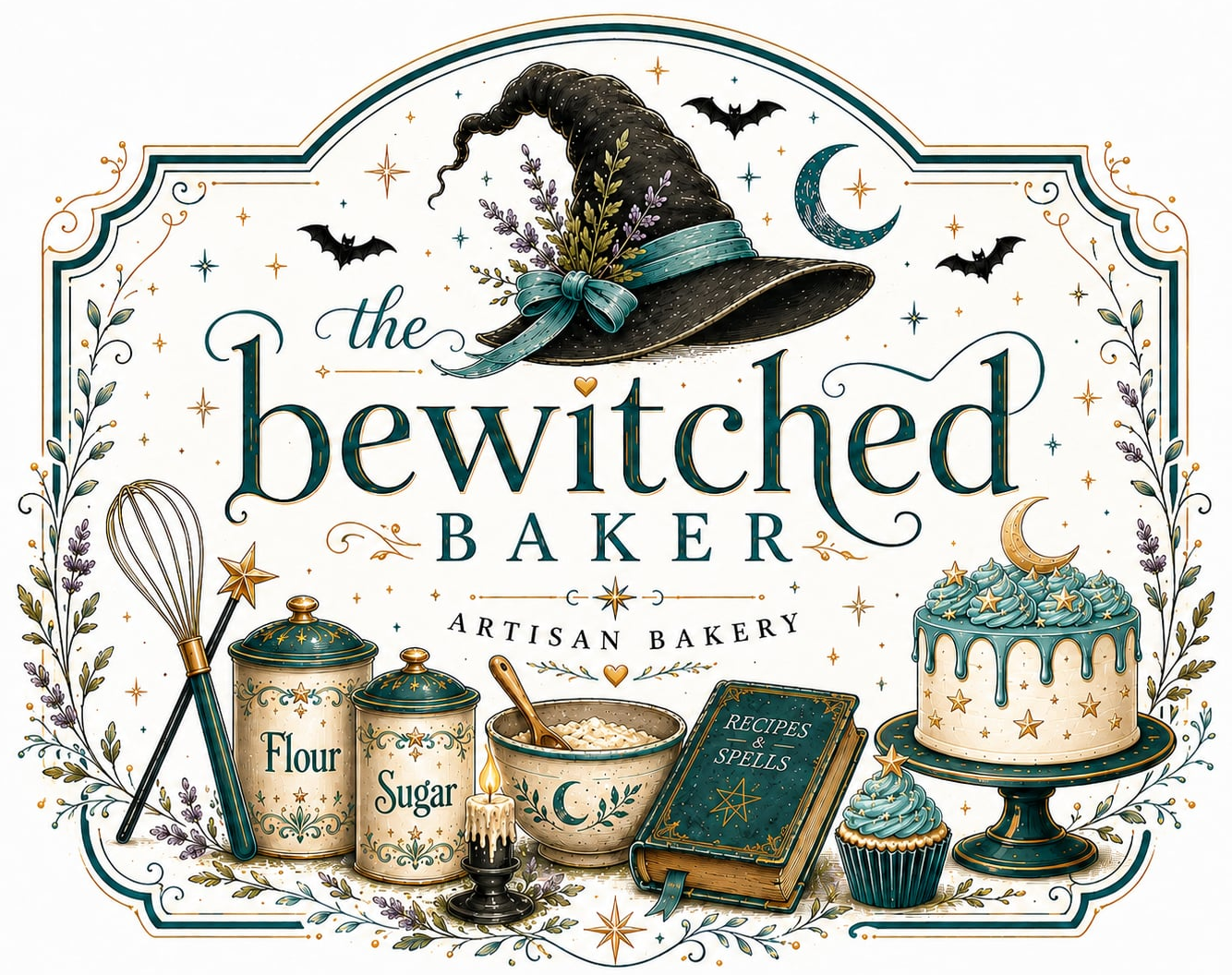 The Bewitched Baker logo