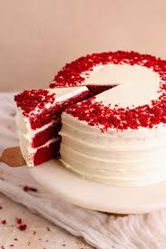Red Velvet Hex Cake