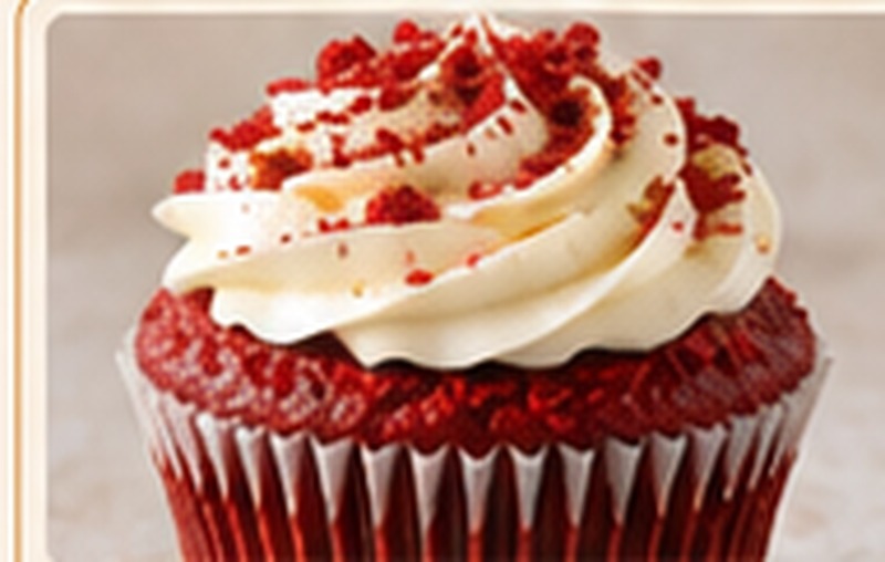 Red Velvet Hex Cupcakes