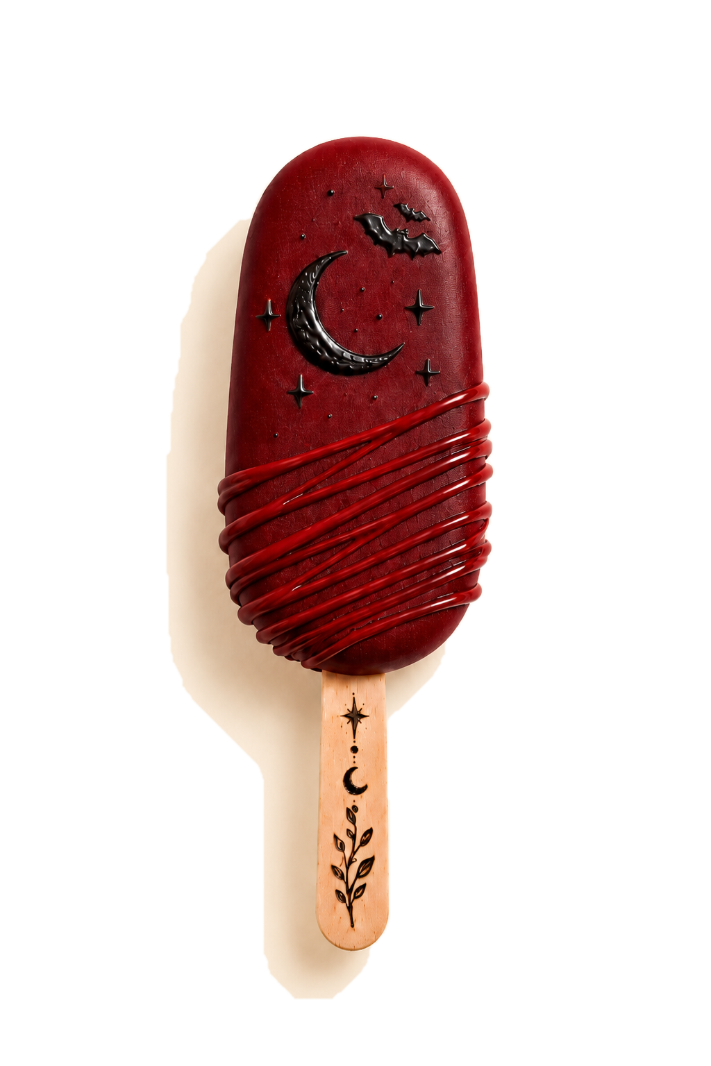 Red Velvet Hex Cakesicle